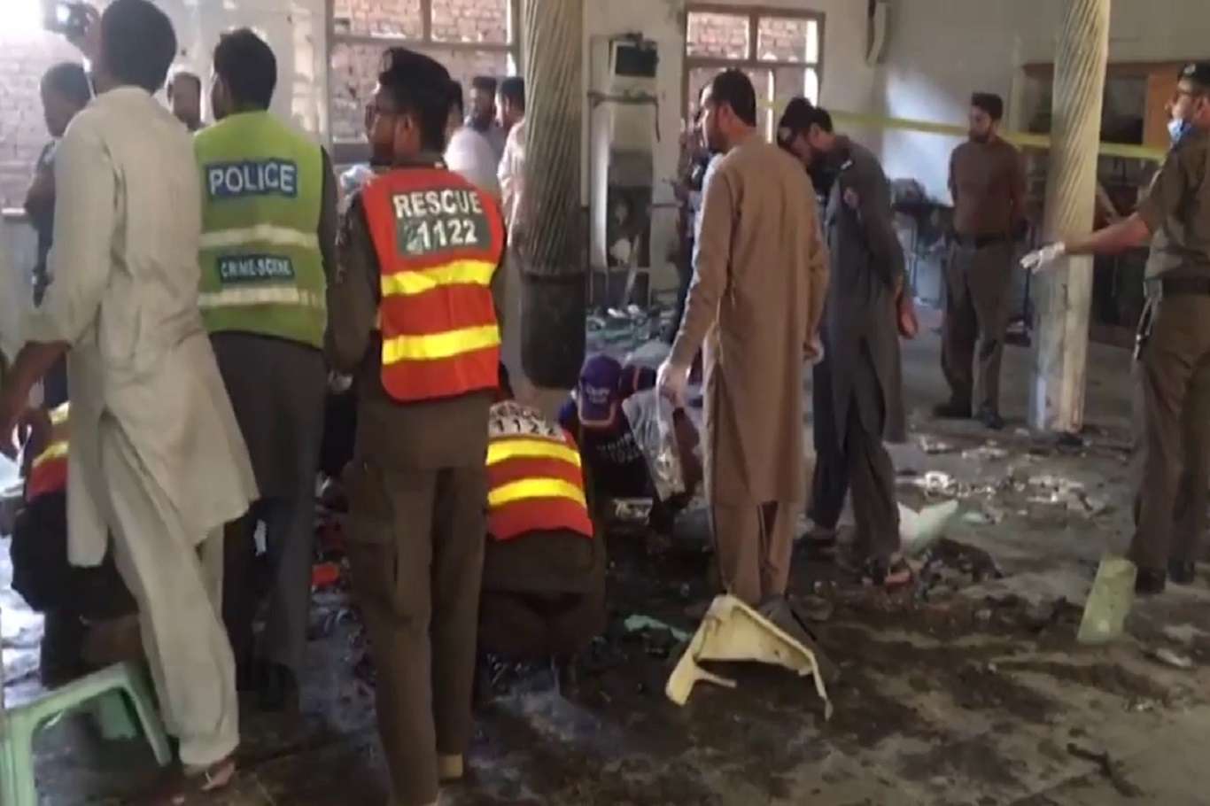 At least 10 people killed, more than 70 injured in an explosion in Pakistan